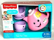 Fisher-Price Laugh and Learn Say Please Tea Set Tilt Magic Teapot For Tunes