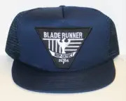 Blade Runner Movie Rep Detect Logo Patch on a Black Baseball Cap Hat NEW UNWORN