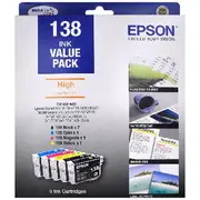 Epson 138 Ink Cartridge High Capacity Value Pack