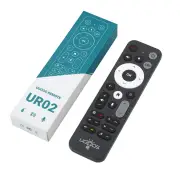 UGOOS UR02 BT Voice Remote Control Replacement with Gryo Sensing Support IR Learning Remote for Ugoos X4 X4Q Cube Pro Ex
