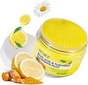 Generic Kojic Acid and Turmeric Cleansing Pads, Exfoliating Face Pads, 30 Pcs, Balance Skin Oil and Water