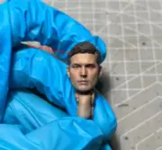 Painted 1/12 Dean Winchester Jensen Ackles Head Carved For 6''Action Figure Body
