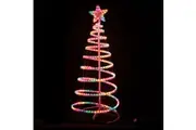 LED 145cm Rope Light Christmas Tree & Star Motif Xmas NEW