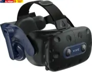 Vive Pro 2 Headset Only - 5K Resolution, 120Hz Refresh Rate, Black - Windows - P