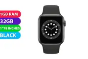 Apple Watch Series 6 Titanium (44mm, Black, Cellular) - Grade (Excellent)