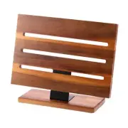 Knife Block Space Saver Organizer Wooden Keep Knives Neat Sharp Knife Holder