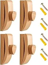 Tapestry Wall Clamps - Wood Wall Mount Hangers | Quilt Hangers for Wall Hangings | Quilt Holder for Hanging and Displaying Textiles | Carpet Rug Display Hanger | Tapestry Wall Hanging Clips