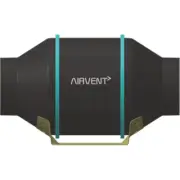 Airvent EC Inline Fan Variable Speed 150mm 50W with ROT