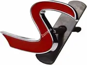 Metal Red S Lettering Front Grille Grill Chrome w/Mount Emblem Badge for Mini Cooper R50 R53 R55 R56 R57 R59 F56 F55