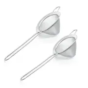 Fine Mesh Strainer Cocktail Strainer Stainless Steel Tea Strainers Fine Sieve...