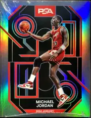 PSA Magazine - Michael Jordan Jan 2024 - Silver Refractor #/500 Sealed SP