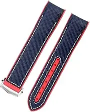 [Timbeat] 20mm 22mm Watch Strap Fit for Omega Seamaster 300 Speedmaster 8900 Marine Seahorse Diving600 American Cup limited Edition Series Silicone Watch Band