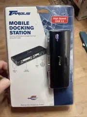 TARGUS Black PA075U MOBILE DOCKING STATION New, Sealed