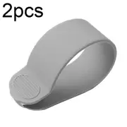 2Pcs Silicone Scooter Accelerator Dial Cover For Xiaomi M365 / 1S Pro Max G30 Es2 Grey Accessories Parts