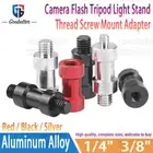 1/4" to 3/8" Thread Screw Mount Adapter for Camera Flash Tripod Light Stand