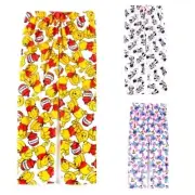Winnie The Pooh, Minnie Mouse, Stitch Woman's Licensed Plush Lounge Pants