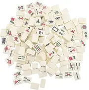 ifundom Travel Mahjong Set Mini Tiles Lightweight Mahjong Game for Parties for Boys and Girls