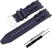 [JETHENG] 26mm Men's Silicone Watch Strap for Invicta Pro Diver 6977 21930 90082 17887 22309 Rubber watch band Women's Outdoor Sports watch Chain accessories buckle