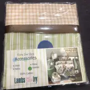 Teddy bear story accessories 100% cotton Valance lambs ivy