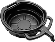TIDTALEO Oil Drain Pan Durable Automotive Oil Tray for Waste Oil Collection Compact Design for Easy Transport Versatile Tool Tray and Parts Cleaning Basin Automotive Accessory