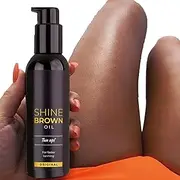 Sun Tanning Oil | Quick Dark Tanning Oil Sunbed Tan Accelerator - Self Tanning Moisturiser, Effective in Sunbeds & Outdoor Sun, Achieve a Natural Tan with Natural Ingredients Edorro