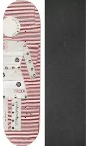 Girl Skateboards (Red) 8.5" Skateboard Deck + griptape