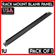 Rack Mount Blank Spacer Rackmount 1U One Unit Panel 19" Server Rack Enclosure