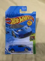 Hot Wheels Blue '94 Bugatti EB110 SS #224 2021 HW Exotics 6/10 ⭐️