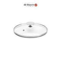 在飛比找PChome24h購物優惠-de Buyer 法國畢耶 不鏽鋼蓋頭耐熱玻璃鍋蓋20cm