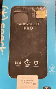 Speck Phone Case Candyshell Pro For iPhone 12 Pro Max 2020 6.7” Black NEW IN BOX