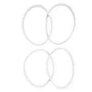 4x For Nutribullet Rubber White Seal - Gasket Ring For Old Models 600W Only