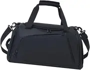 ａ aternee Travel Duffle Bag,Gym Bag Portable for Men and Women,Waterproof,Weekender Backpack Sports Bag for Gym Sports Travel Workout, Black