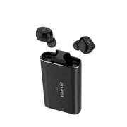 T85 Binaural Wireless Bluetooth Headset (Black)