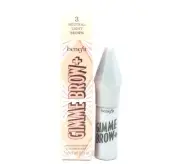 Benefit Gimme Brow+ Mini Volumizing Pencil 0.03oz 3 Neutral Light Brown New