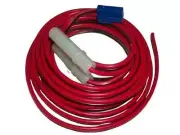 Jetstream JTPC33M DC power cable for UHF/VHF mobile radio w/ T-style,9.5ft Long