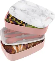 Bentgo Classic - Adult Bento Box, All-In-One Stackable Lunch Box Container with