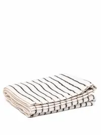 在飛比找Farfetch優惠-striped organic cotton towel