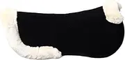 Saddle Pad, Horse Saddle Pad, Equestrian pad, Multipurpose Shock Absorption Sweat Absorbing Thickened Slip Resistances Equestrian Balance Pad for Equestrian Supplies