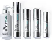 [The Aussie Man] Ultimate Anti-Ageing Skincare Set - Reduce Wrinkles, Hydrate & Restore, Fight Dark Circles & Fine Lines - Daily Skincare Routine - 45-Day Supply