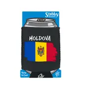 Moldova Country Flag Nationality - Stubby Holder With Base