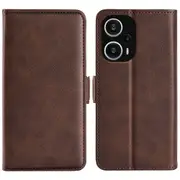 For Xiaomi Redmi Note 12 Turbo/Poco F5 5G Wallet Flip Phone Cover Calf Texture Stand Folio Case