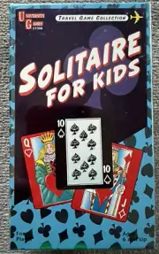New! Solitaire for Kids; University Games; Ages 6 & Up; Includes 10 Games!