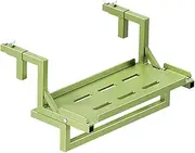 Ronyme Balcony Railing Flower Pot Holder Stand Shelf Multipurpose Pot Holder Hanger