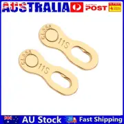2pcs Bicycle Chain Master Link Joint Connector 11 Speed Quick Clip(Gold) AU