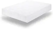 [PrimaSleep] 9 Inch Multi Layer Gel-Infused Memory Foam Mattress, Twin, White