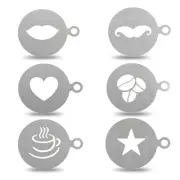 Coffee Tools Cupcake Letter Stencils Cookie Molds Chocolate