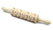 Collie Rough large rolling pin with a dog silhouette Art-Dog