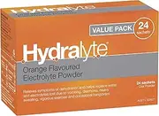 Hydralyte Electrolyte Powder Orange Flavoured 24 Packs