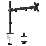 Ergomaker 10kg Single Tilt Swivel Arm LCD Monitor VESA Mount Desk Clamp Base 32"