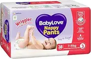 BabyLove Nappy Pants Size 3 (7-11kg) | 76 Pieces (2 x 38 Pack)